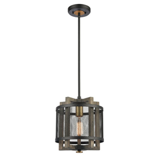 Woodbridge 10'' Wide 1-Light Mini Pendant - Matte Black