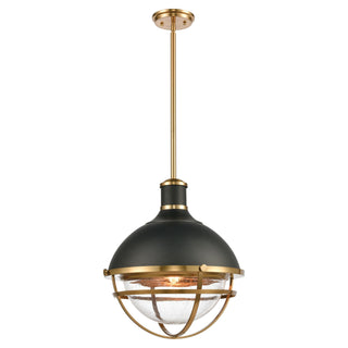 Jenna 16'' Wide 1-Light Pendant - Matte Black