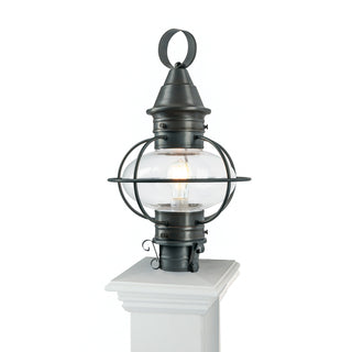 American Onion Outdoor Post Light - Gun Metal