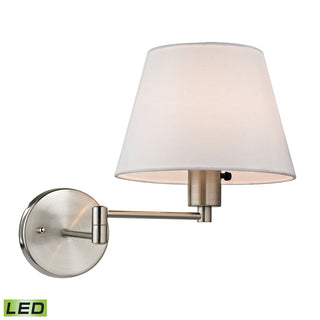 Avenal 12'' High 1-Light Sconce - Brushed Nickel