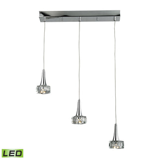 Alea 19'' Wide 3-Light Pendant - Polished Chrome