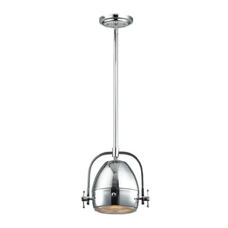 Urbano 8'' Wide 1-Light Mini Pendant - Polished Chrome