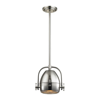 Urbano 8'' Wide 1-Light Mini Pendant - Brushed Nickel