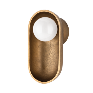 Nathan Wall Sconce Aged Brass