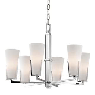 Upton Chandelier Polished Chrome