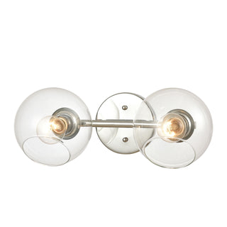 Claro 16'' Wide 2-Light Vanity Light - Polished Chrome