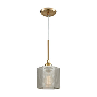 Compartir 6'' Wide 1-Light Mini Pendant - Polished Nickel