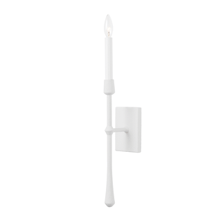 Hathaway Wall Sconce White Plaster