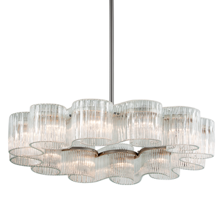 Circo Chandelier WARM SILVER LEAF