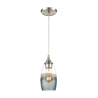 Sutter Creek 5'' Wide 1-Light Pendant - Satin Nickel