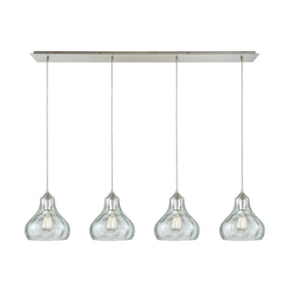 Belmont 46'' Wide 4-Light Pendant - Satin Nickel