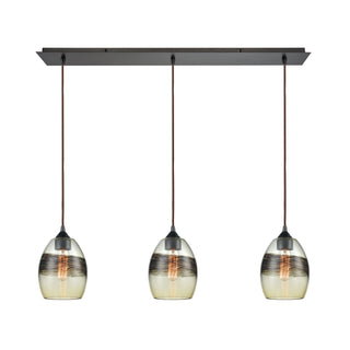 Whisp 36'' Wide 3-Light Multi Pendant - Oil Rubbed Bronze