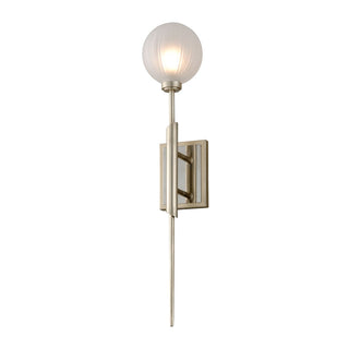 Tempest Wall Sconce SATIN SILVER LEAF