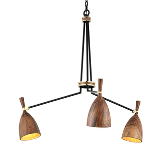 Utopia Chandelier SOFT BLACK