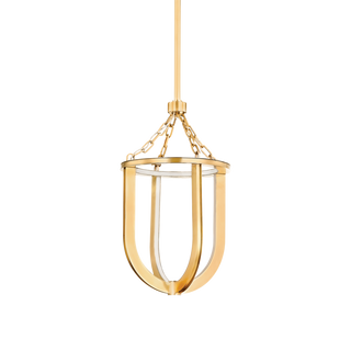 TOURNU Lantern Aged Brass