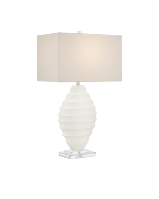 Abbeville White Table Lamp