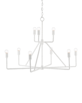 Trilling White Chandelier