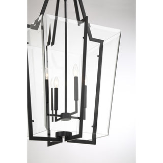 Farell 4-Light Pendant in Matte Black