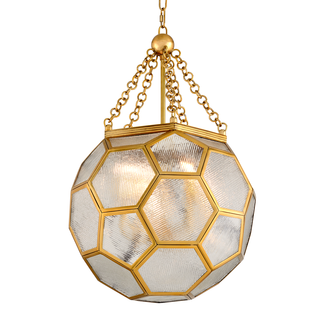 Hexsation Chandelier VINTAGE BRASS