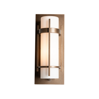 Banded Small Outdoor Sconce