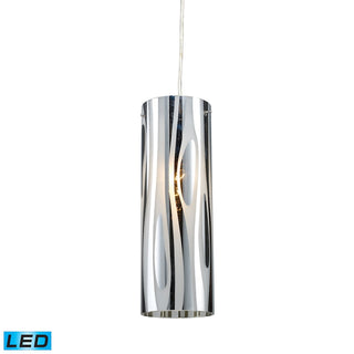 Chromia 4'' Wide 1-Light Pendant - Polished Chrome (LED)