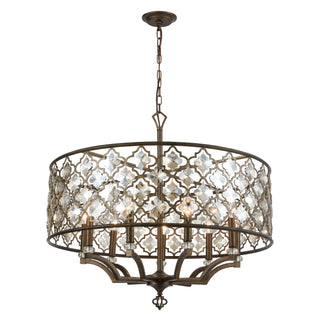 Armand 32'' Wide 9-Light Chandeliers - Weathered Bronze