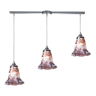 Vestido 36'' Wide 3-Light Multi Pendant - Polished Chrome