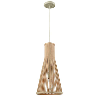 Pleasant Fields 10'' Wide 1-Light Mini Pendant - Russet Beige