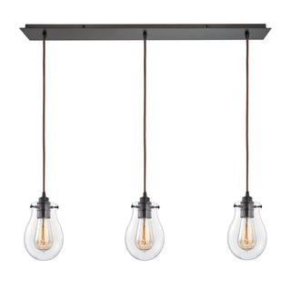 Jaelyn 36'' Wide 3-Light Pendant - Oil Rubbed Bronze