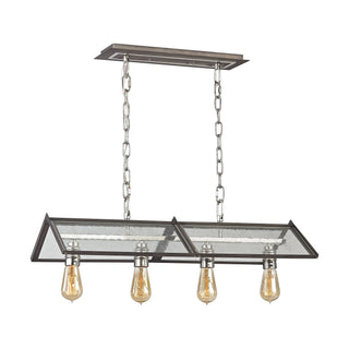 Ridgeview 13'' Wide 4-Light Chandeliers - Polished Nickel