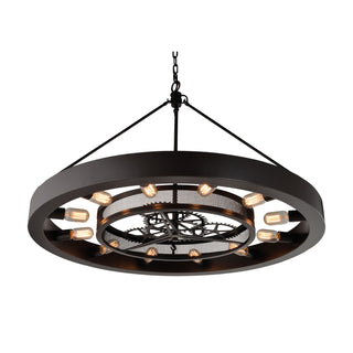 Chronology 39'' Wide 12-Light Chandeliers - Oil Rubbed Bronze