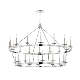 Allendale Chandelier Polished Nickel