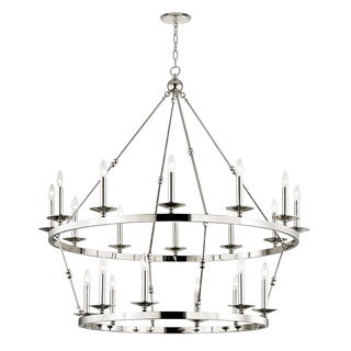 Allendale Chandelier Polished Nickel