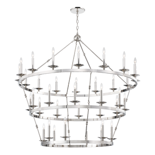 Allendale Chandelier Polished Nickel