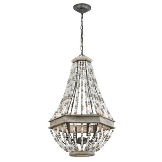 Summerton 18'' Wide 4-Light Chandeliers - Washed Gray