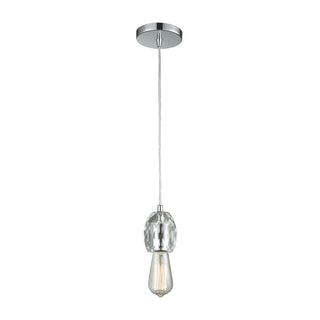 Socketholder 3'' Wide 1-Light Mini Pendant - Polished Chrome