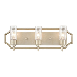 Cheswick 25'' Wide 3-Light Vanity Light - Aged Silver