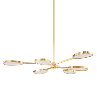 Patras Chandelier VINTAGE BRASS