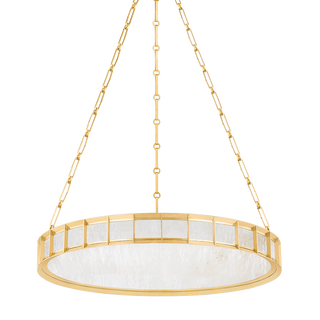 LEDA Chandelier Vintage Brass