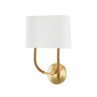 Webson Wall Sconce Aged Brass