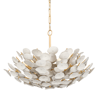 AIMI Chandelier Vintage Gold Leaf