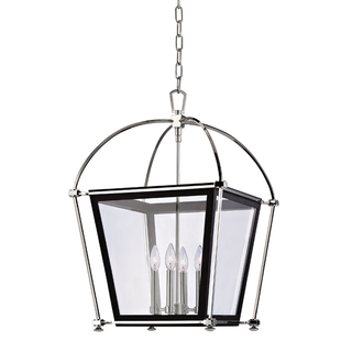 Hollis Lantern Polished Nickel