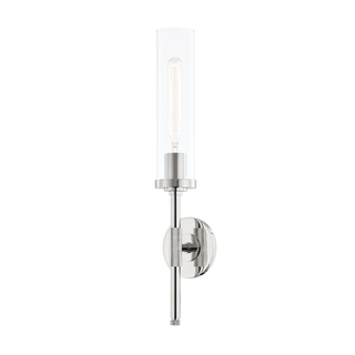 Bowery Wall Sconce Polished Nickel