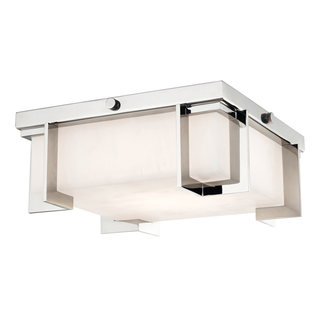 Delmar Flush Mount Polished Nickel