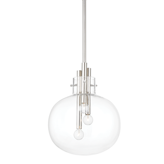 Hempstead Pendant Polished Nickel