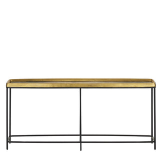 Tanay Brass Console Table