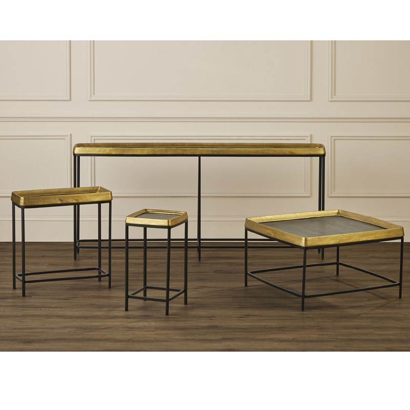 Tanay Brass Console Table