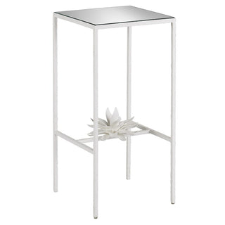 Sisalana White Accent Table