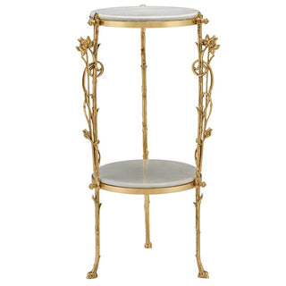 Fiore Marble Accent Table