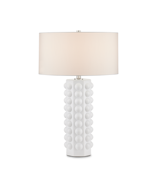 Cassandra White Table Lamp